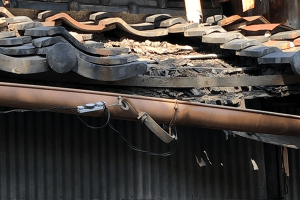 雨どい工事 修理 交換 株式会社ロハス 山梨 雨漏り修理 屋根工事