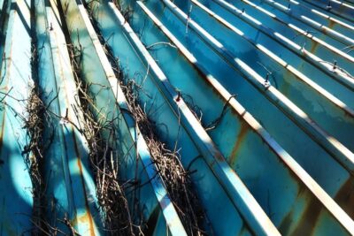 山梨県北杜市　Ｇ様　折半屋根塗装　雨樋防水