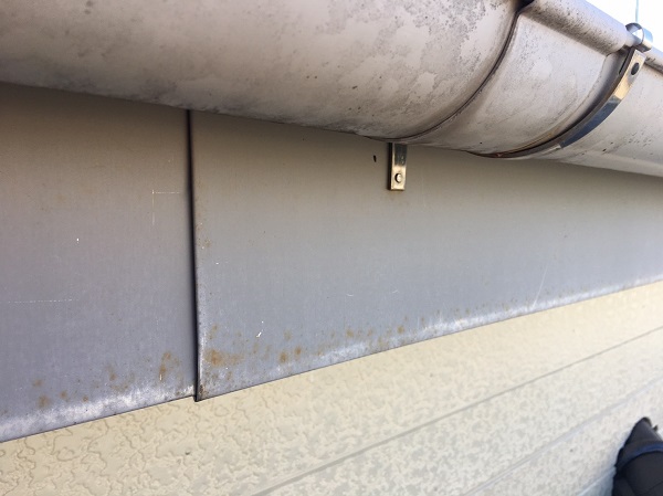 山梨県大月市　屋根塗装　雨樋工事　調査
