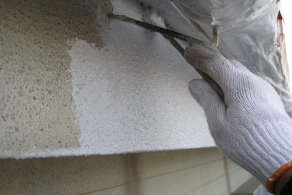 山梨県山梨市　外壁塗装　鼻隠し　進捗状況　完工報告