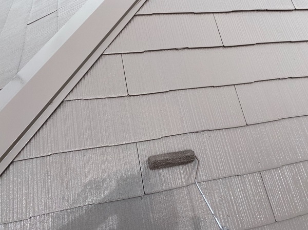 山梨県山梨市　屋根塗装・外壁塗装　化粧スレート屋根 (5)