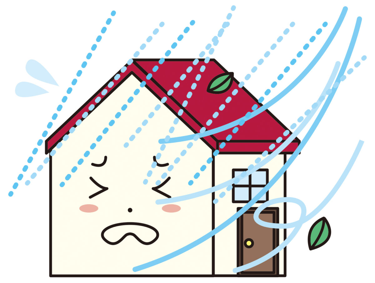 台風がくる前に屋根の点検とメンテナンスをして対策しましょう！