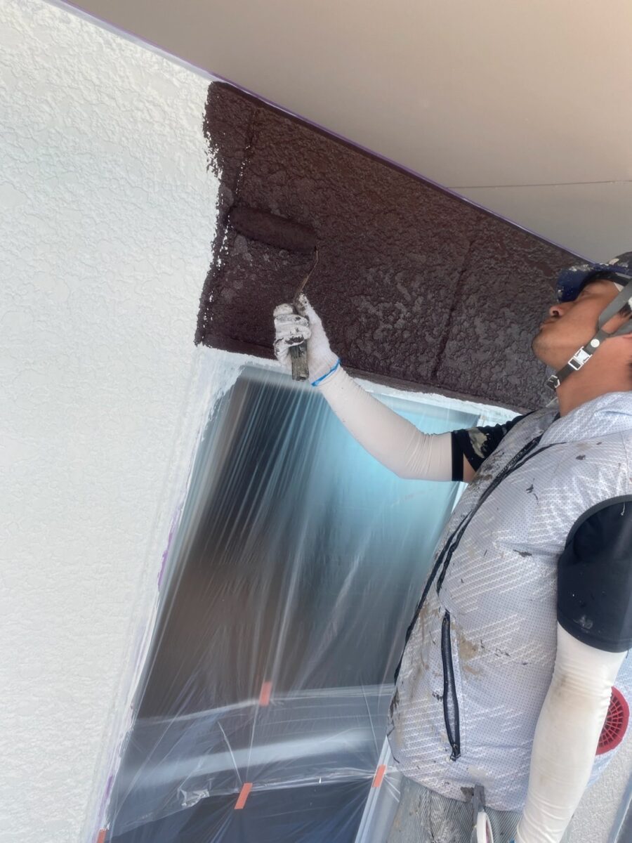 山梨県甲府市　アパート外壁・屋根塗装工事　塗装は屋根と外壁のセットでご検討ください！