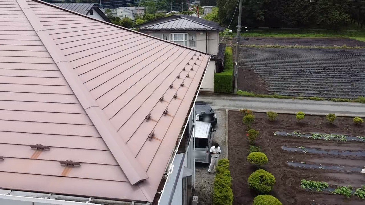 山梨県南都留郡富士河口湖町　屋根塗装・外壁塗装工事　屋根のメンテナンススケジュールについて