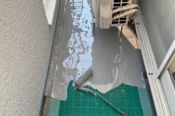 山梨県笛吹市　屋根塗装・外壁塗装・ベランダ防水工事　防水は定期的にメンテナンスをしましょう！