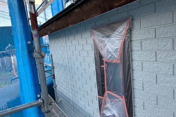 山梨県中巨摩郡昭和町　屋根・外壁塗装工事　工事の品質を守る養生について