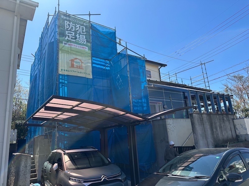 山梨県甲斐市｜塗装しやすい下地にする高圧洗浄