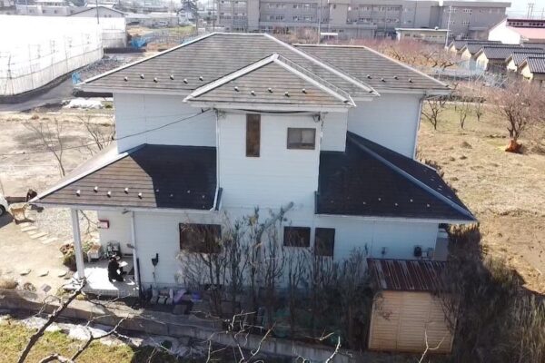 山梨県笛吹市｜屋根・外壁塗装のご依頼！ドローンで調査を実施しました！