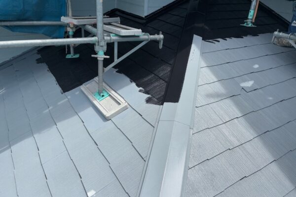 大屋根と一緒に下屋の塗装も行わせていただきました！｜山梨県笛吹市