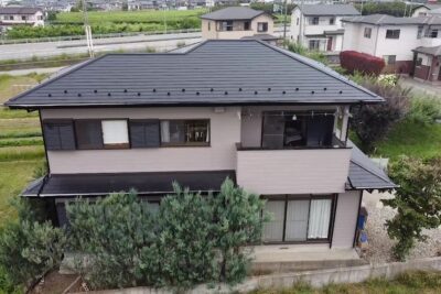 山梨県笛吹市 屋根塗装・外壁塗装工事「傷んでいた屋根を丁寧に直してくれて、親身になって対応してくれました」
