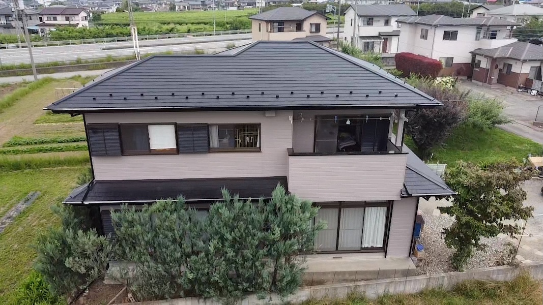 屋根塗装・外壁塗装工事 施工前と施工後をご紹介します!|山梨県笛吹市