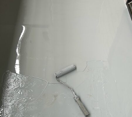 山梨県笛吹市｜ベランダウレタン防水工事を実施しました！